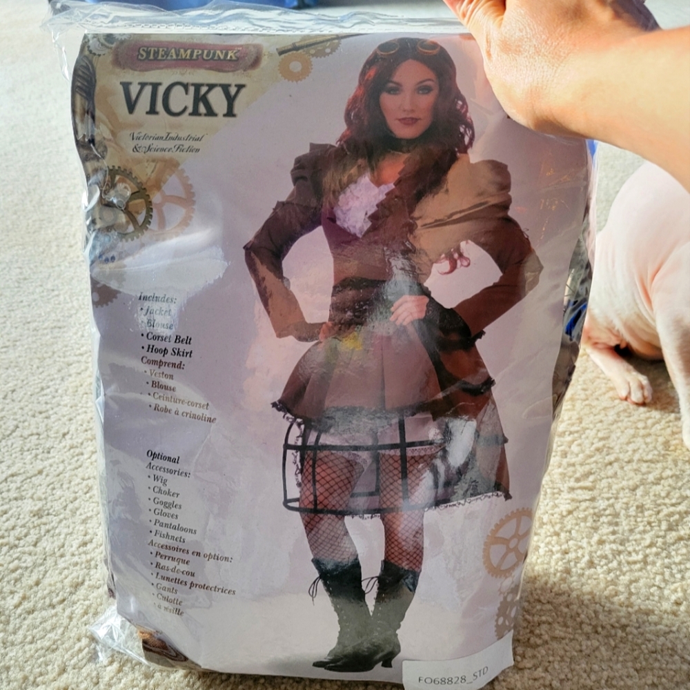 Brand new Steampunk lady costume